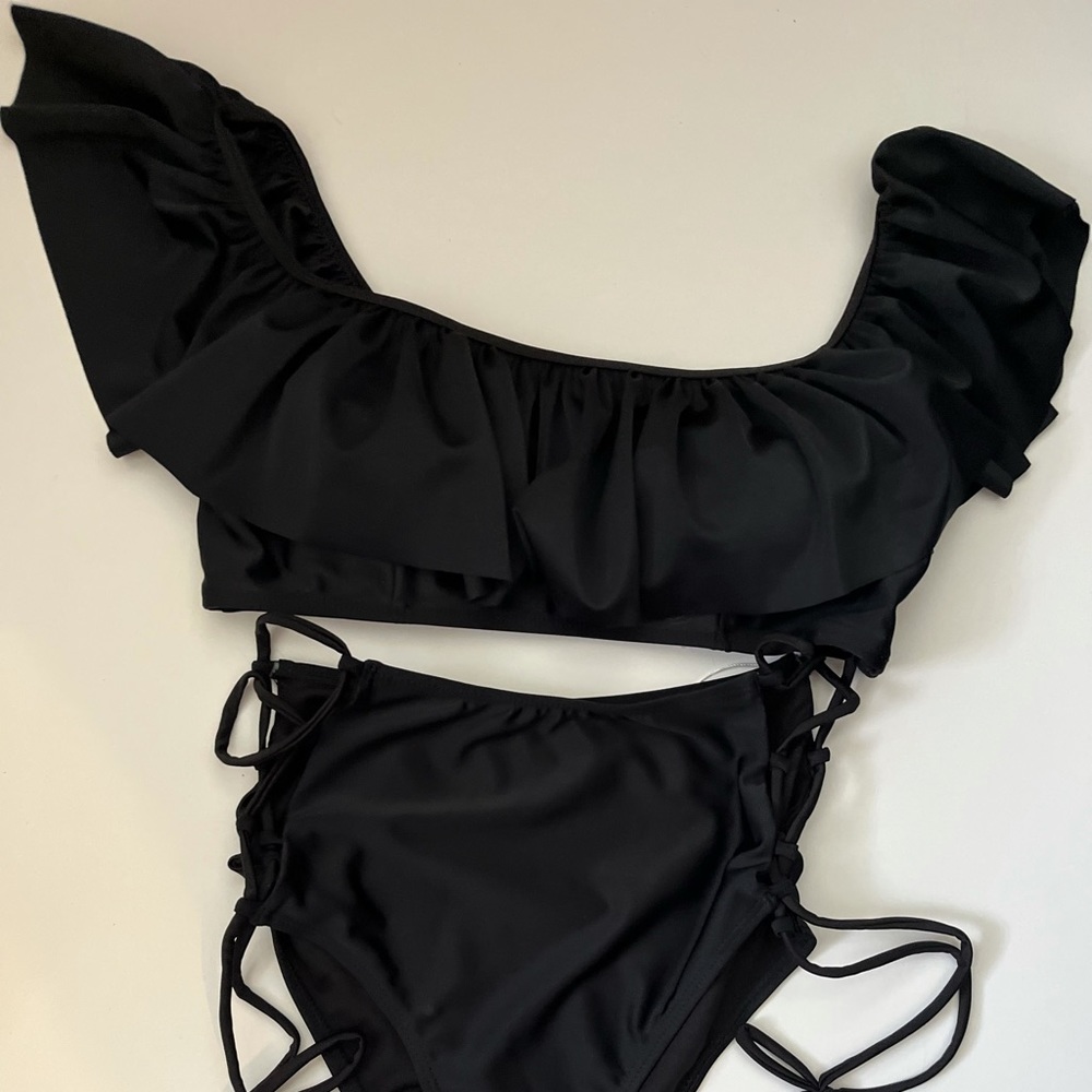 Lala 2 piece black Swim Suite